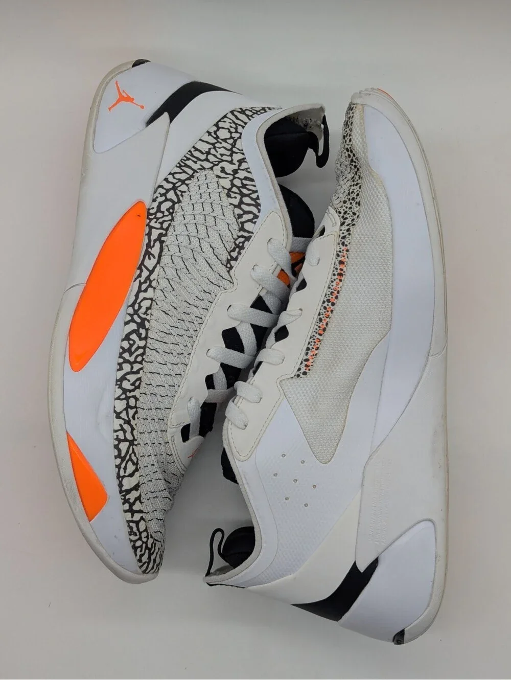 Nike Air Jordan Luka 1 Mens Size 13 White Orange Safari Shoes Sneaker DN1772-108
